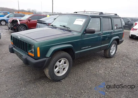 1999 Jeep Cherokee Classic/Sport из США, поврежденный, VIN 1J4FF68S8XL597869